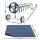 Aqua Buddy 600 Micron Solar Pool Cover 6.5x3m with Aluminium Roller - UV Resistant, Reduces Evaporation & Costs