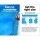 Aqua Buddy Pool Cover Set, Aluminium, 6.5x3m, Blue/Silver, Solar Blanket & Roller, Reduces Evaporation & Saves Energy