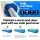Aqua Buddy Pool Cover & Roller Set, Aluminium, 7x4m, Silver/Blue, 500 Micron, Solar Blanket, Heat & Debris Protection
