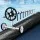 Aqua Buddy 7x4m 600 Micron Solar Pool Cover with Aluminium Roller, Adjustable 2.4-5.55m, Blue & Black Blanket