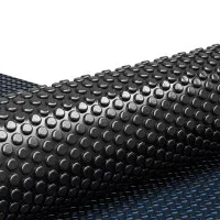 Aqua Buddy 7x4m Pool Cover 600 Micron Blue Black Solar Blanket – Heat Retention, UV Resistant, Reduces Evaporation