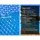 Aqua Buddy Pool Cover Set, Aluminium Roller, 400 Micron Blanket, 8x4.2m, Blue, Solar Heating, Debris Protection