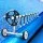 Aqua Buddy Pool Cover & Roller Set, Aluminium, 8x4.2m, Blue, Solar Blanket, UV Resistant, Easy Maintenance
