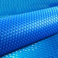 Aqua Buddy 500 Micron 8x4.2m Solar Pool Cover - Durable Blue Blanket, Reduces Evaporation & Costs, 5-Year Warranty