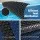 Aquabuddy 600 Micron Solar Pool Cover 8x4.2m with Blue Roller 5.55m Blue and Black