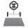 Aqua Buddy 600 Micron Solar Pool Cover & Aluminium Roller Set, 8x4.2m - Durable, Adjustable, UV-Resistant