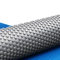 Aquabuddy Solar Pool Cover 950cm x 500cm 600 Micron Bubble Heat Solar Blanket Blue Silver UV Chemical Resistant