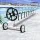 Aqua Buddy Pool Cover Roller 5.5m Adjustable Reel, Aluminium Alloy, Telescopic, Non-Slip, Suits 2.4-5.55m Pools