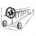Aqua Buddy Pool Cover Roller 5.5m Adjustable Reel, Aluminium Alloy, Telescopic, Non-Slip, Suits 2.4-5.55m Pools