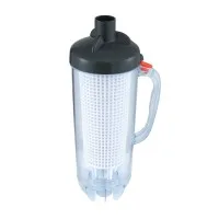 Aqua Buddy Pool Leaf Canister Cleaner - Heavy-Duty PVC, Easy-Clean, Universal Fit, 15x15x44cm, 1-Year Warranty