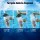 Aqua Buddy Pool Leaf Canister Cleaner - Heavy-Duty PVC, Easy-Clean, Universal Fit, 15x15x44cm, 1-Year Warranty