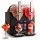 Devanti 4L Dual-Tank Slushie Machine Frozen Drink and Soft-Serve Ice Cream Maker Black