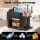 Devanti 4L Dual-Tank Slushie Machine Frozen Drink and Soft-Serve Ice Cream Maker Black