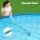 Bestway Flowclear Pool Cleaner Vacuum Kit - Lightweight Adjustable Aluminium Pole, Skimmer & Vacuum Heads for 13ft Pools