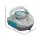 Bestway Cordless Robotic Pool Cleaner, Automatic Rechargeable Robot, 18m² Max, 30min Runtime, 1.5L Basket, Grey