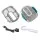 Bestway Cordless Robotic Pool Cleaner, Automatic Rechargeable Robot, 18m² Max, 30min Runtime, 1.5L Basket, Grey