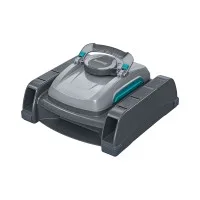 Bestway Robotic Pool Cleaner 2-in-1 Automatic Vacuum and Surface Skimmer for Above Ground Pools Grey