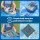 Bestway Robotic Pool Cleaner 2-in-1 Automatic Vacuum and Surface Skimmer for Above Ground Pools Grey