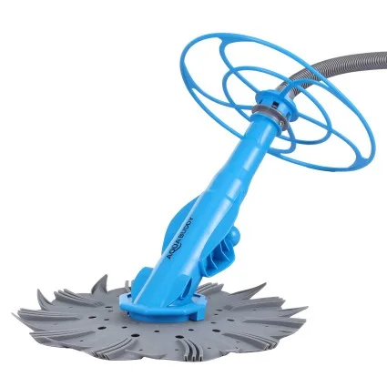 Aqua Buddy Automatic Pool Cleaner – Grey, 0.8-3m Deep, Anti-Stick Design, 0.5-2HP Compatible, 48cm x