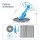Aqua Buddy Automatic Pool Cleaner – Grey, 0.8-3m Deep, Anti-Stick Design, 0.5-2HP Compatible, 48cm x