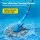 Aqua Buddy Automatic Pool Cleaner – Grey, 0.8-3m Deep, Anti-Stick Design, 0.5-2HP Compatible, 48cm x