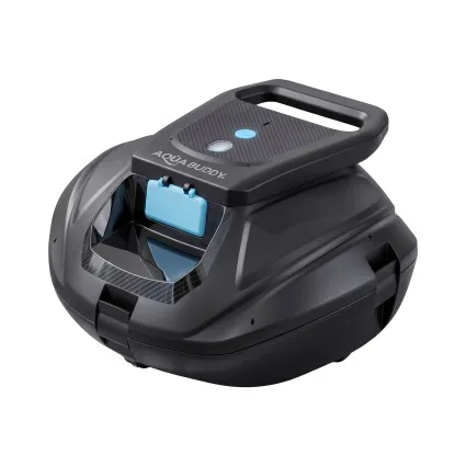 Aquabuddy Cordless Robotic Pool Cleaner Vacuum 110 Minutes for Flat Floor Pools up to 79m²