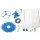 Aqua Buddy Automatic Pool Cleaner Vacuum 10m Hose, Wall Climb, Floor Scrub, Suits In-Ground & Above Ground Pools