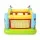 Bestway Kids Inflatable Jumping Castle Trampoline House 85kg Mesh Walls Indoor and Outdoor Play for Ages 3-12