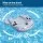 Bestway Inflatable Shark Ride-On Pool Float Toy for Kids 117cm x 107cm 45kg Water Gun Grey
