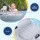 Bestway Inflatable Shark Ride-On Pool Float Toy for Kids 117cm x 107cm 45kg Water Gun Grey