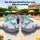 Bestway Inflatable Shark Ride-On Pool Float Toy for Kids 117cm x 107cm 45kg Water Gun Grey