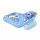Bestway Inflatable Pool Float Sun Lounger 163cm with cupholder Blue Tropical Print Washable Cover