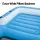 Bestway Inflatable Floating Island Lounge: 4-Person Sunshade Pool Float with Cup Holders & Pillow Backrests, 305x186cm