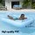 Bestway Inflatable Pool Float Lounge 2.03m x 1.37m PVC Floating Seat with Pillow, Cup Holder & Repair Kit