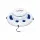 Bestway Inflatable Floating Cooler 24 Cans with Ice, 5 Cup Holders and Connectible Buckles for Pool and Camping
