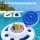 Bestway Inflatable Floating Cooler 24 Cans with Ice, 5 Cup Holders and Connectible Buckles for Pool and Camping
