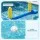 Bestway Floating Pool Volleyball Net Set with Ball 252cm Blue Inflatable Game