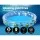 Bestway Inflatable Kids Swimming Pool 1.52m Round Above Ground Family Pool with Triple-Ply Walls and Fast Drain Valve
