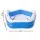 Bestway Kids Inflatable Pool 2.13x2.06m Above Ground PVC Pool with Cushions, Cup Holders and Headrests, 575L Capacity