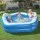 Bestway Kids Inflatable Pool 2.13x2.06m Above Ground PVC Pool with Cushions, Cup Holders and Headrests, 575L Capacity