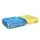 Bestway 2-in-1 Kids Pool and Sandpit Set 212cm x 122cm Metal Frame Yellow Blue Indoor Ball Pit Option