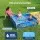 Bestway 2-in-1 Kids Pool and Sandpit Set 212cm x 122cm Metal Frame Yellow Blue Indoor Ball Pit Option