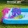 Bestway Kids Inflatable Above Ground Play Pool 308L with Slide Water Sprayer and Interactive Water Games