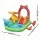 Bestway Dinosaur-Themed Kids Inflatable Pool with Slide, Ring Toss & Sprinkler - 242x140cm, PVC, 1-Year Warranty