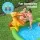 Bestway Dinosaur-Themed Kids Inflatable Pool with Slide, Ring Toss & Sprinkler - 242x140cm, PVC, 1-Year Warranty