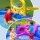 Bestway Kids Inflatable Play Splash Pool 330cm PVC with Slide, Ball Toss Toys, Coral Basket & Water Sprayer
