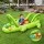 Bestway Inflatable Alligator Kids Play Pool with Slide 152L Ring Toss and Fishing Games Green
