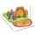 Bestway Dinosaur Inflatable Play Pool Centre 262cm x 188cm with Slide Sprinkler and Detachable Water Pad