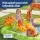 Bestway Dinosaur Inflatable Play Pool Centre 262cm x 188cm with Slide Sprinkler and Detachable Water Pad