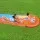 Bestway 4.88m Inflatable Water Slide with Dual Lanes, Speed Ramp, and Splash Pool for Kids Aged 3-12 – Durable Vinyl